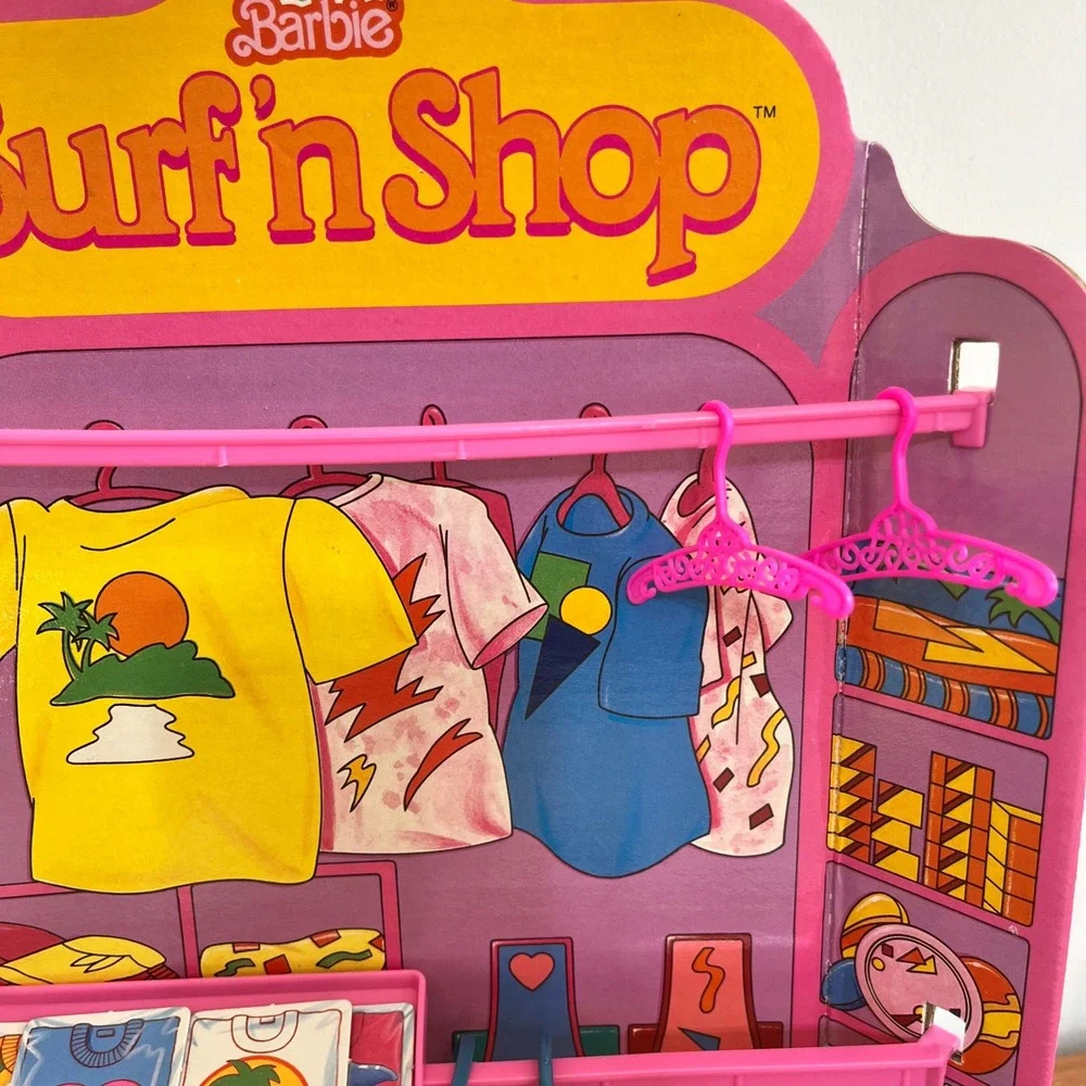 Vintage 1987 California Dream‎ Barbie Surf n Shop Playset Mattel 4461 Beach Toy